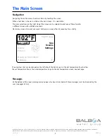 Предварительный просмотр 3 страницы Balboa Water Group BP Series User Interface And Programming Reference Manual