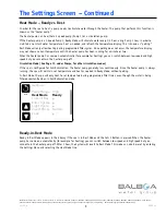 Предварительный просмотр 9 страницы Balboa Water Group BP Series User Interface And Programming Reference Manual