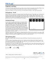 Предварительный просмотр 10 страницы Balboa Water Group BP Series User Interface And Programming Reference Manual