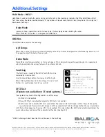 Предварительный просмотр 17 страницы Balboa Water Group BP Series User Interface And Programming Reference Manual