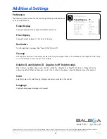 Preview for 18 page of Balboa Water Group BP Series User Interface And Programming Reference Manual