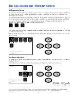 Preview for 4 page of Balboa Water Group BP2 Series User Interface And Programming Reference