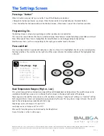 Preview for 5 page of Balboa Water Group BP2 Series User Interface And Programming Reference