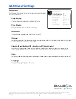 Preview for 14 page of Balboa Water Group BP2 Series User Interface And Programming Reference