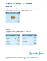 Preview for 22 page of Balboa Water Group Clearwater Spas spaTouch BP Series User Interface And Programming Reference Manual