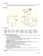 Preview for 2 page of Balboa 59060 Installation Instructions And Maintenance Manual