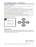 Предварительный просмотр 6 страницы Balboa TP800 series User Interface Reference