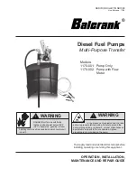 Balcrank 1170-002 Operation Installation Maintenance Manual предпросмотр