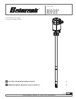 Balcrank LION 350 Parts And Technical Service Manual предпросмотр