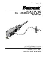 Balcrank LION HP 1151-022 Operation, Installation, Maintenance And Repair Manual предпросмотр