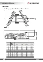 Preview for 16 page of Baldan CRI Instruction Manual