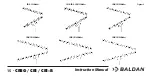 Предварительный просмотр 17 страницы Baldan CRSG 32 Instruction Manual