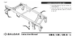 Предварительный просмотр 18 страницы Baldan CRSG 32 Instruction Manual