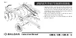 Предварительный просмотр 20 страницы Baldan CRSG 32 Instruction Manual