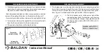 Предварительный просмотр 28 страницы Baldan CRSG 32 Instruction Manual