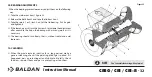 Предварительный просмотр 34 страницы Baldan CRSG 32 Instruction Manual