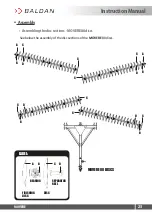 Предварительный просмотр 23 страницы Baldan MOVERE Instruction Manual