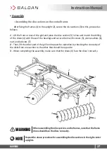 Предварительный просмотр 27 страницы Baldan MOVERE Instruction Manual