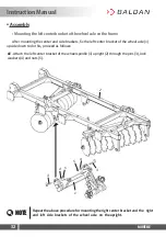 Предварительный просмотр 32 страницы Baldan MOVERE Instruction Manual