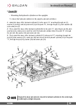 Предварительный просмотр 39 страницы Baldan MOVERE Instruction Manual