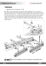 Предварительный просмотр 54 страницы Baldan MOVERE Instruction Manual