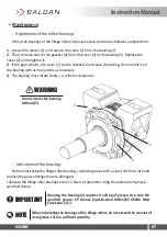 Предварительный просмотр 67 страницы Baldan MOVERE Instruction Manual