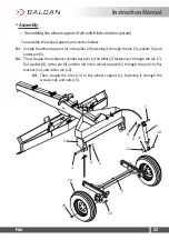 Preview for 23 page of Baldan PNA 3000 Instruction Manual