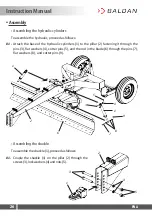 Preview for 26 page of Baldan PNA 3000 Instruction Manual