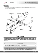 Preview for 27 page of Baldan PNA 3000 Instruction Manual