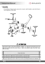 Preview for 28 page of Baldan PNA 3000 Instruction Manual