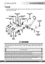 Preview for 29 page of Baldan PNA 3000 Instruction Manual