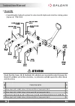 Preview for 30 page of Baldan PNA 3000 Instruction Manual