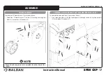 Предварительный просмотр 17 страницы Baldan SPDE CXP Instruction Manual