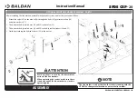 Предварительный просмотр 20 страницы Baldan SPDE CXP Instruction Manual