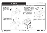 Предварительный просмотр 23 страницы Baldan SPDE CXP Instruction Manual