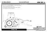 Предварительный просмотр 26 страницы Baldan SPDE CXP Instruction Manual