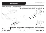 Предварительный просмотр 71 страницы Baldan SPDE CXP Instruction Manual