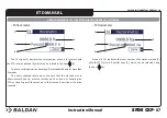 Предварительный просмотр 87 страницы Baldan SPDE CXP Instruction Manual