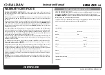 Предварительный просмотр 94 страницы Baldan SPDE CXP Instruction Manual