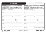 Предварительный просмотр 95 страницы Baldan SPDE CXP Instruction Manual