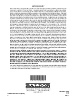 Preview for 8 page of Baldor 602E-MT Instruction Manual