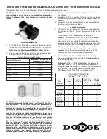 Preview for 1 page of Baldor Dodge SLEEVOIL Instruction Manual