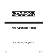 Preview for 1 page of Baldor KPD007 Installation & Operating Manual