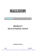 Preview for 2 page of Baldor MDH2A07TR-RB23 Installation Manual