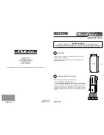 Предварительный просмотр 1 страницы Baldor MicroFlex e100 Quick Start Manual