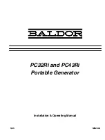 Preview for 1 page of Baldor PC32RI Installation & Operating Manual