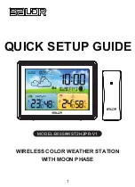 BALDR B0359WST2H2PR-V1 Quick Setup Manual preview
