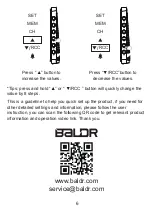 Preview for 6 page of BALDR B0359WST2H2PR-V1 Quick Setup Manual