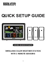 BALDR B0359WST4H4PR Quick Setup Manual preview