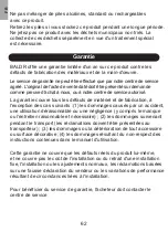 Preview for 62 page of BALDR B0360WST2H2PR-V1 User Manual